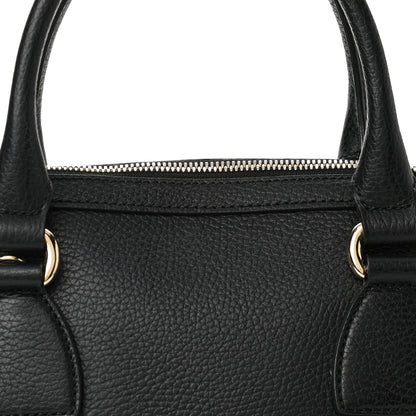 Gucci Calfskin Medium Dome Bag Black 8 of 10