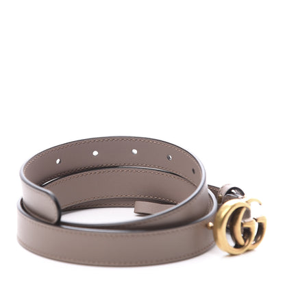 Gucci Calfskin Double G 20mm Belt 80 32 Porcelain Rose 4 of 6