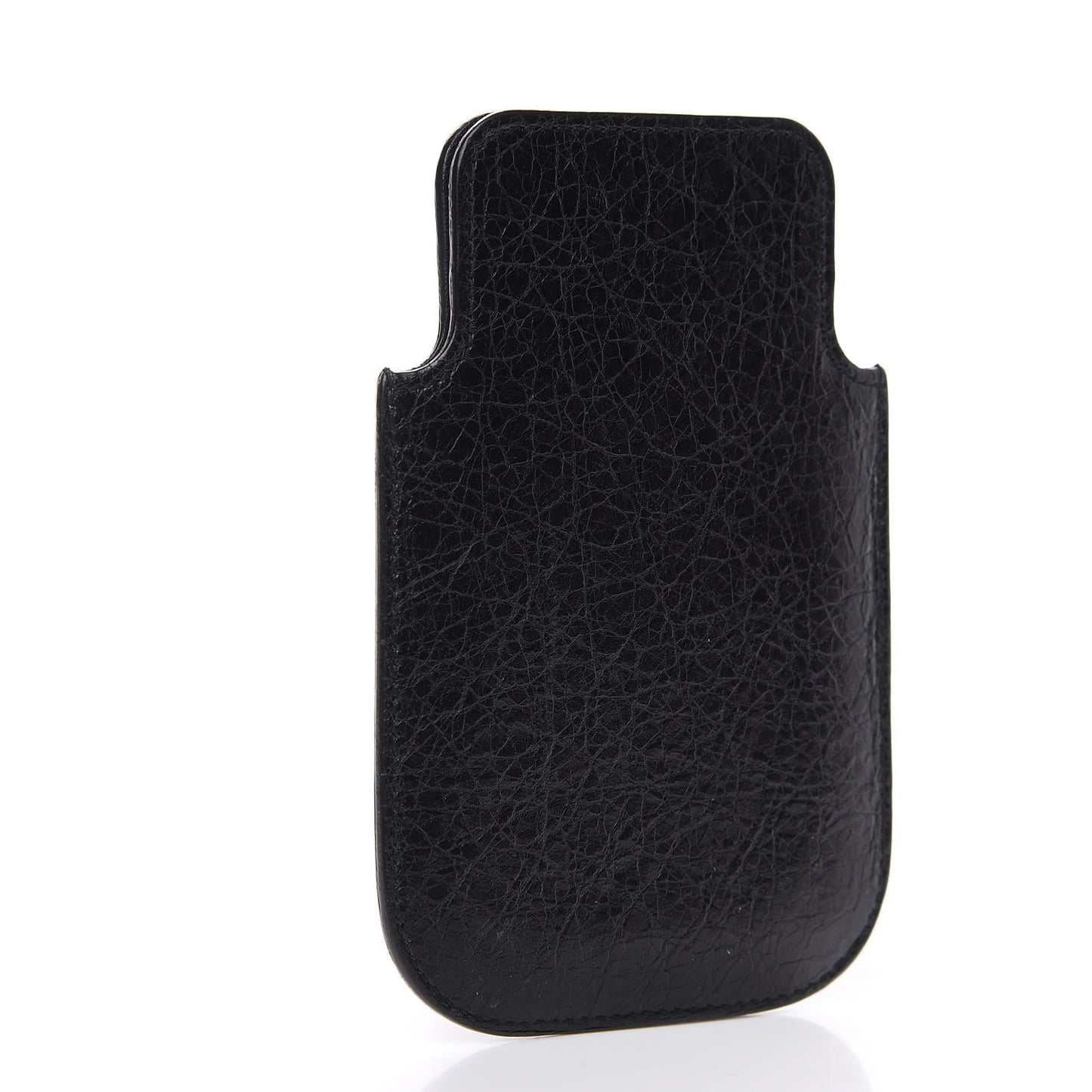 Agneau Giant Gold Smart Phone Pouch Black