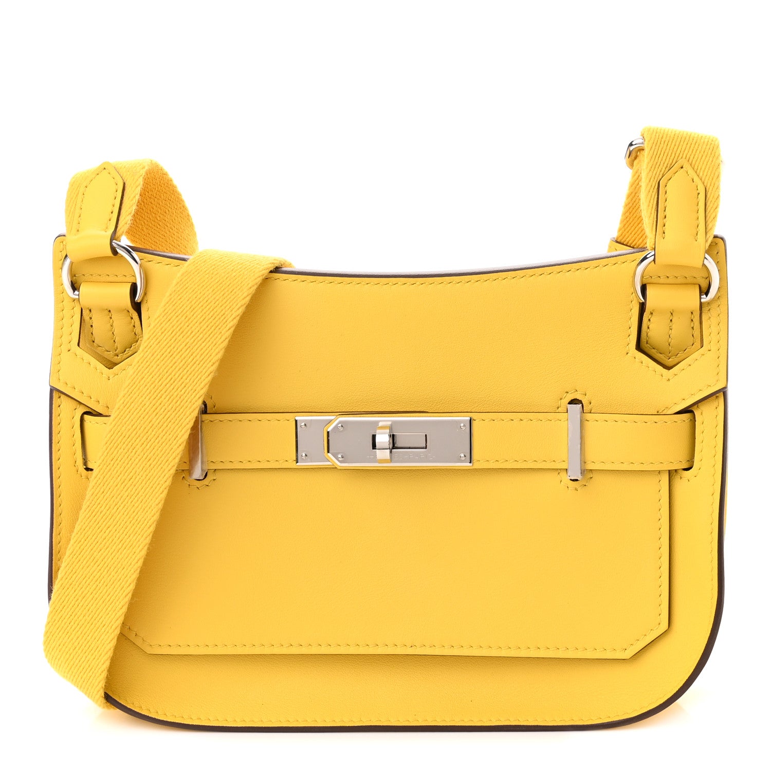 HERMES Swift Mini Jypsiere in the color Jaune De Naples by FASHIONPHIE