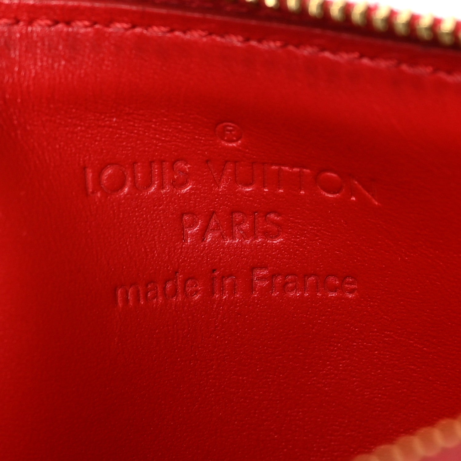 Louis Vuitton Vernis Key Pouch Pomme D'Amour 7 of 8