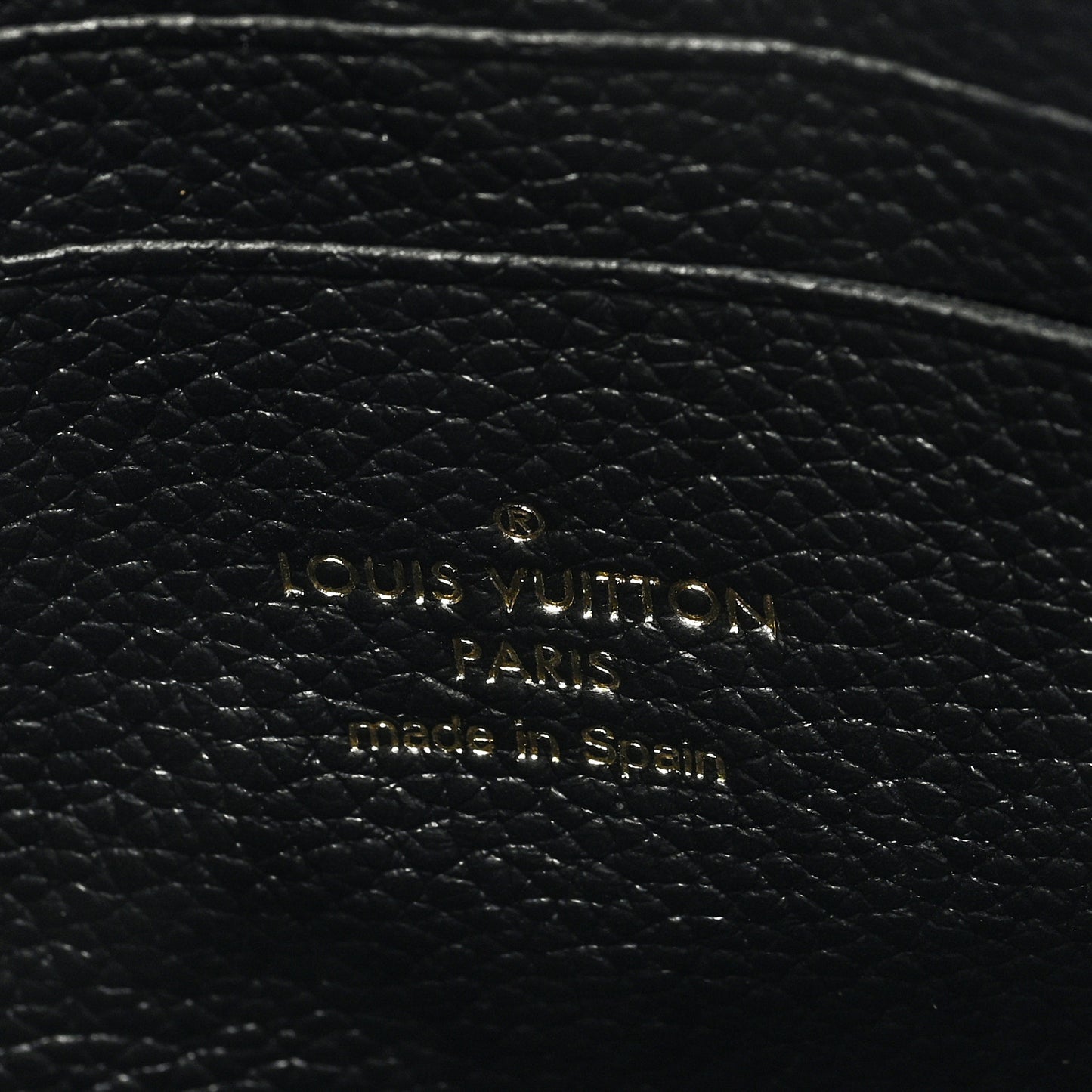 Empreinte Double Zip Pochette Black