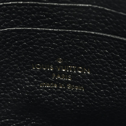 Louis Vuitton Empreinte Double Zip Pochette Black 7 of 9