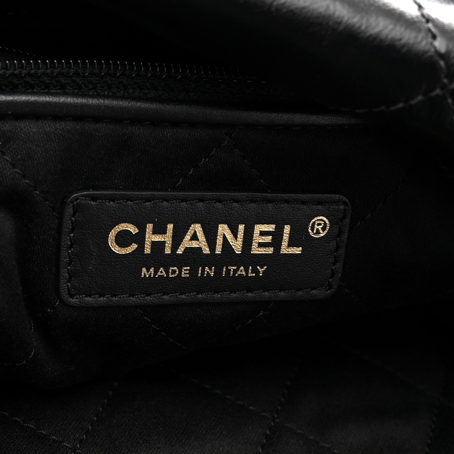 Chanel Shiny Calfskin Quilted Small Chanel 22 Black 7 of 11