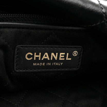 Chanel Shiny Calfskin Quilted Small Chanel 22 Black 7 of 11