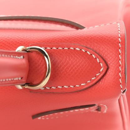 Hermes Epsom Candy Kelly Retourne 28 Rose Jaipur Gold 8 of 41