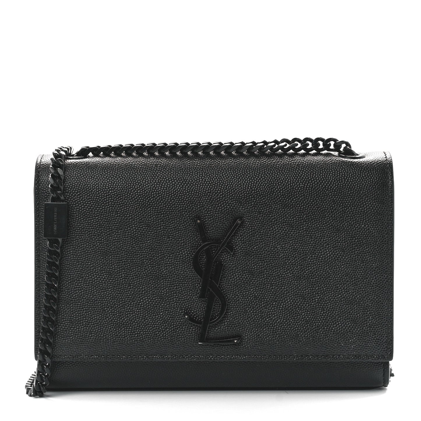Grain De Poudre Small Monogram Kate Satchel Black
