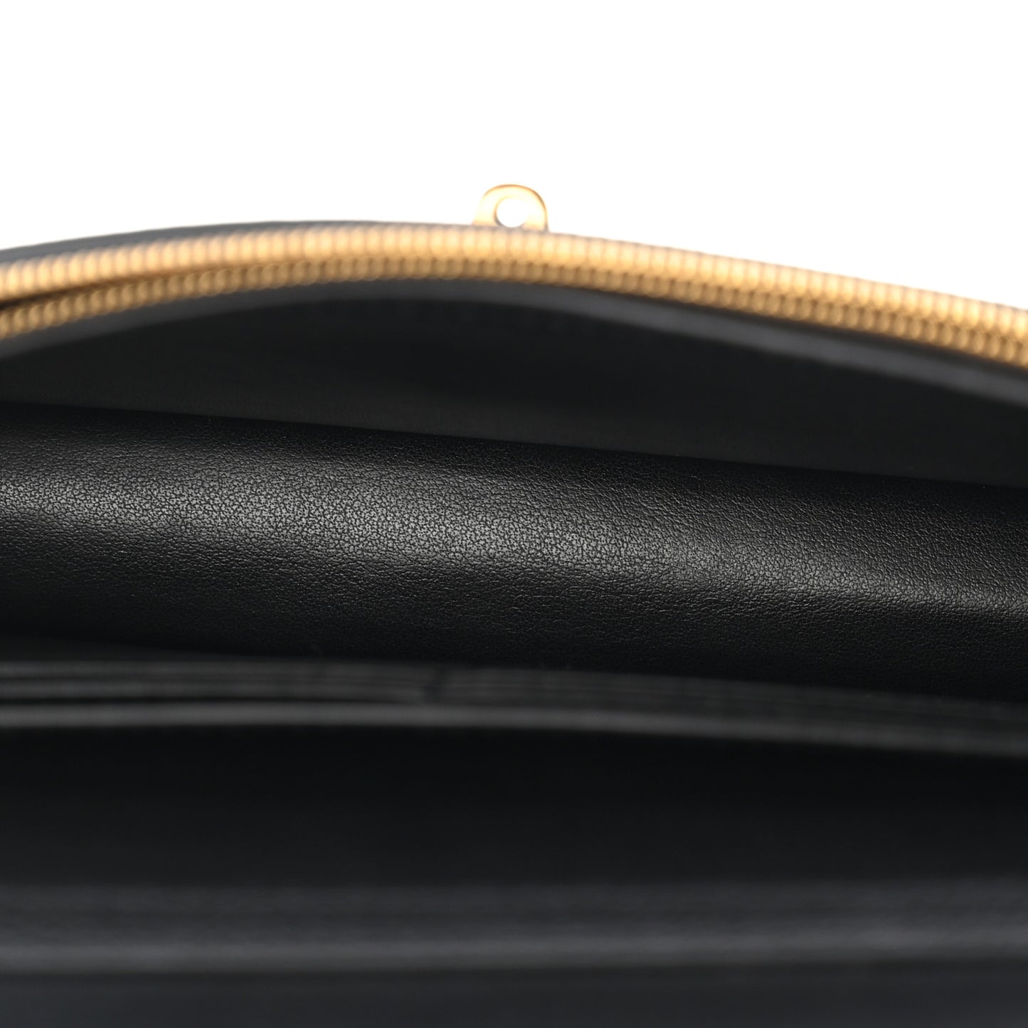 Small Classic Grain Calfskin Darley Clutch Clay