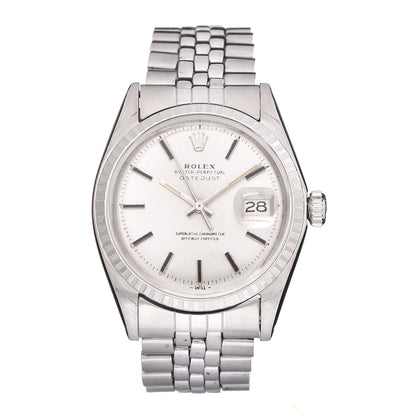 Rolex Stainless Steel 36mm Oyster Perpetual Datejust Watch Silver 16220 1 of 6