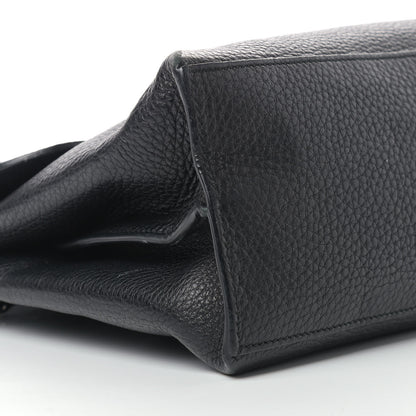 Gucci Cellarius Calfskin Medium Bamboo Daily Top Handle Bag Black 6 of 12