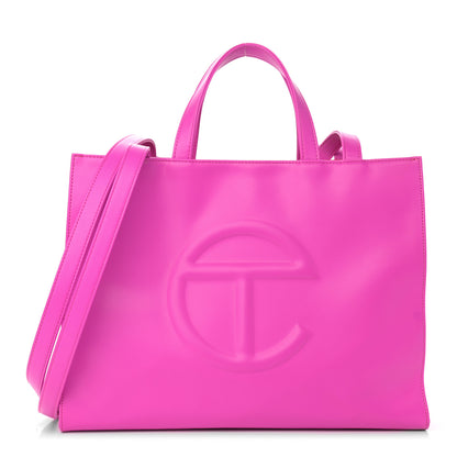 Telfar Vegan Leather Medium Shopping Bag Azalea 1 of 14