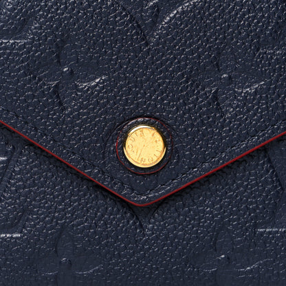 Louis Vuitton Empreinte Victorine Wallet Marine Rouge 8 of 9