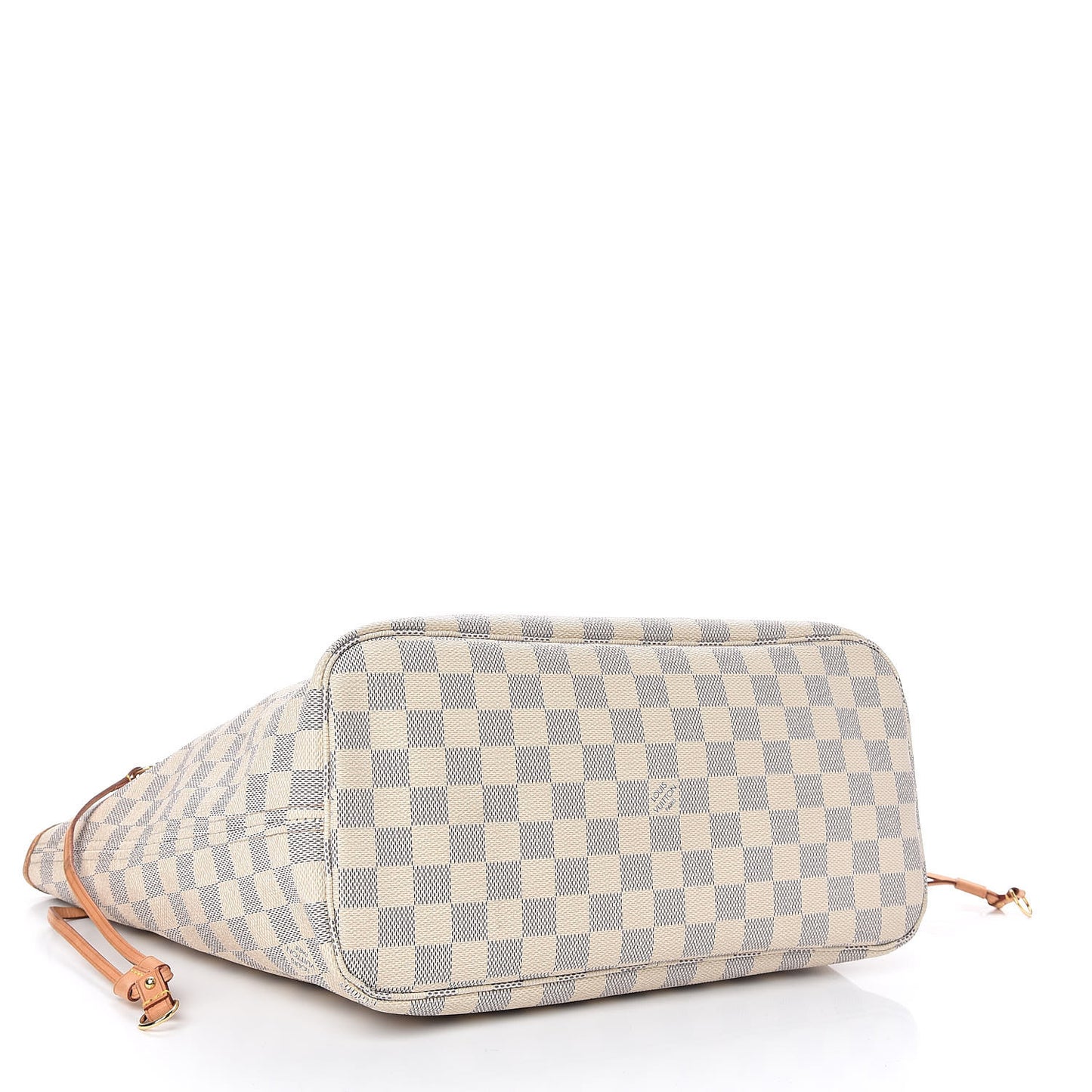 Damier Azur Neo Neverfull MM Rose Ballerine
