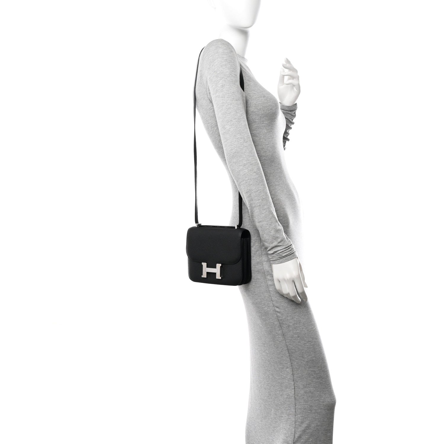 Hermes Epsom Constance 18 Black 2 of 12