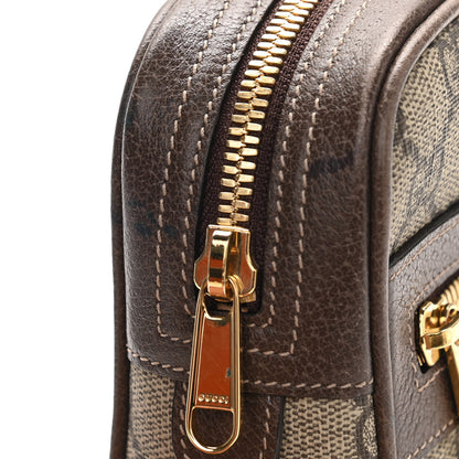 Gucci GG Supreme Monogram Web Small Ophidia Belt Bag 95 38 Dark Brown 9 of 11