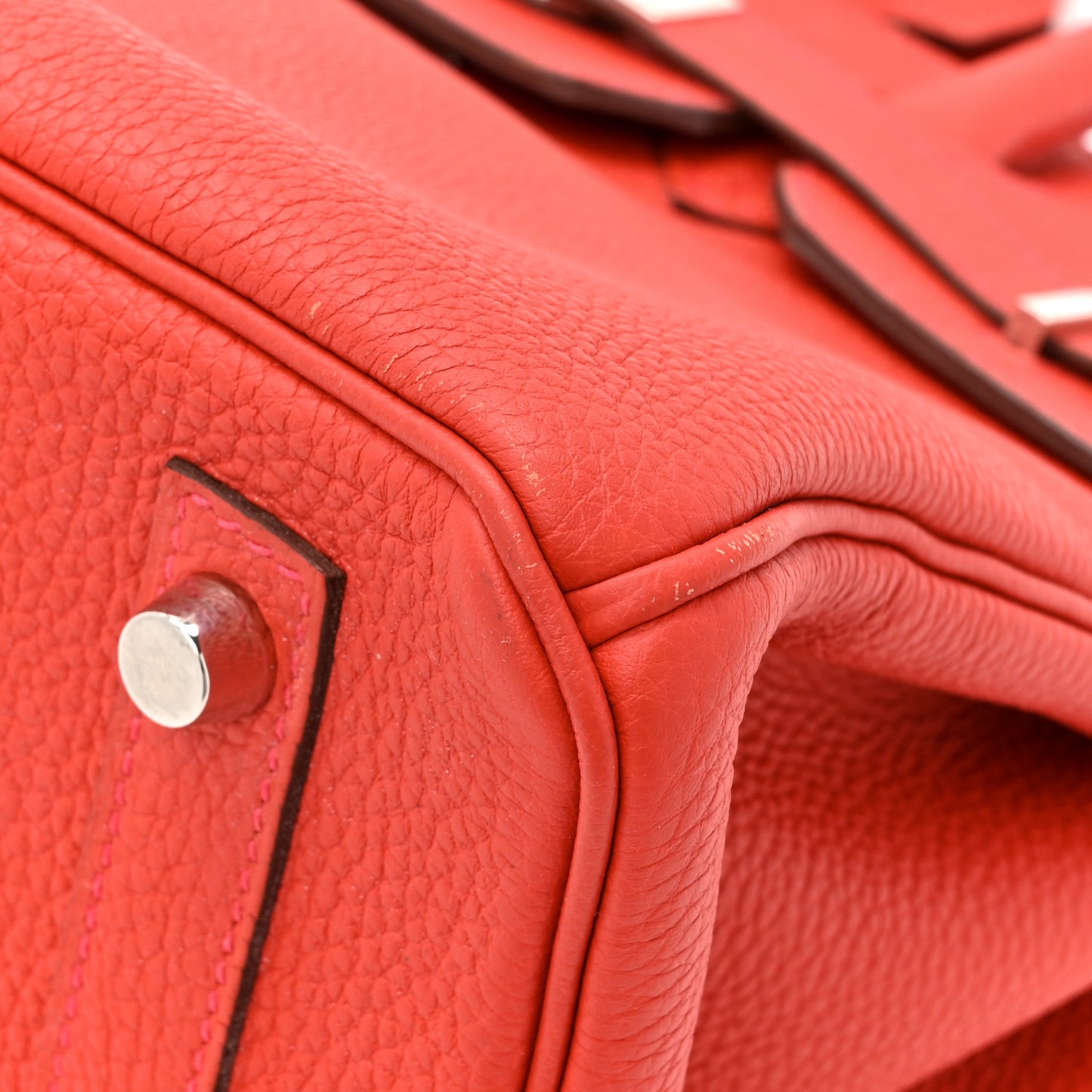 Togo Birkin 30 Rouge Tomate