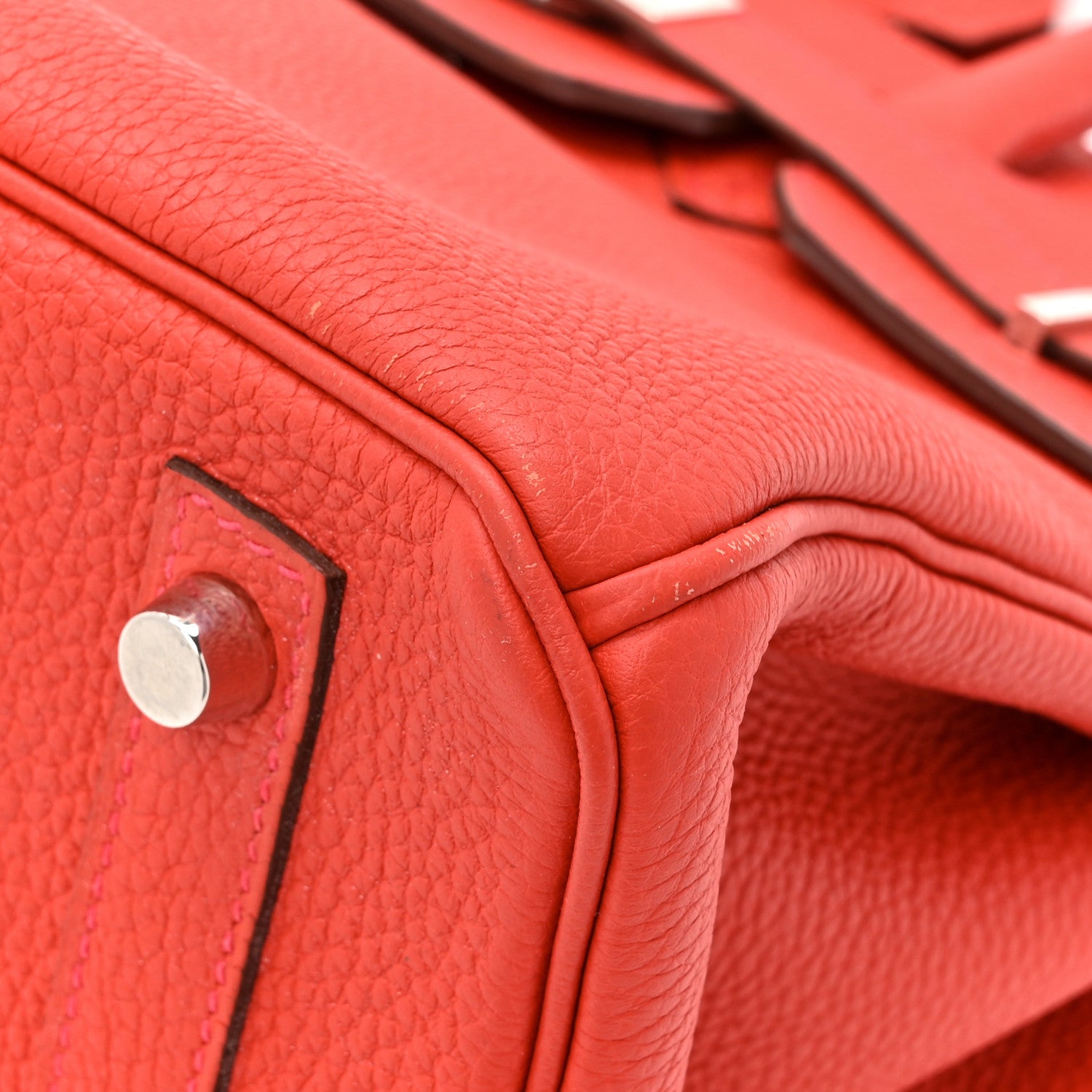 Hermes Togo Birkin 30 Rouge Tomate 18 of 20