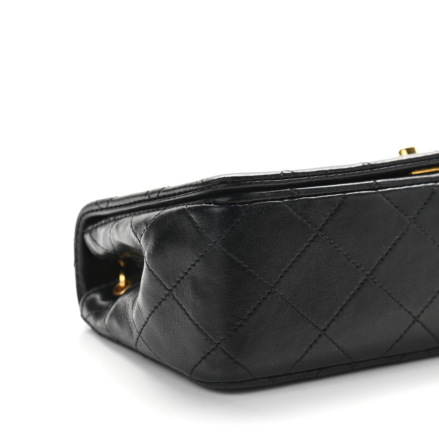 Chanel Lambskin Quilted Small Single Flap Black 9 of 10