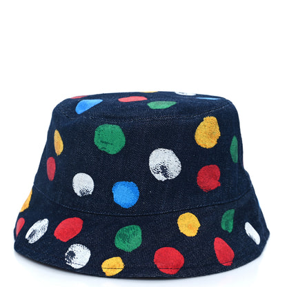 Louis Vuitton LV x YK Monogram Dots Bucket Hat 5 of 10
