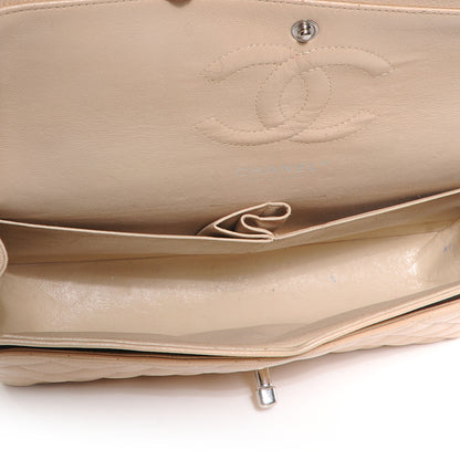 Chanel Caviar Quilted Medium Double Flap Beige Clair 5 of 8