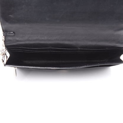 Christian Dior Lambskin Cannage Clutch Black 5 of 11