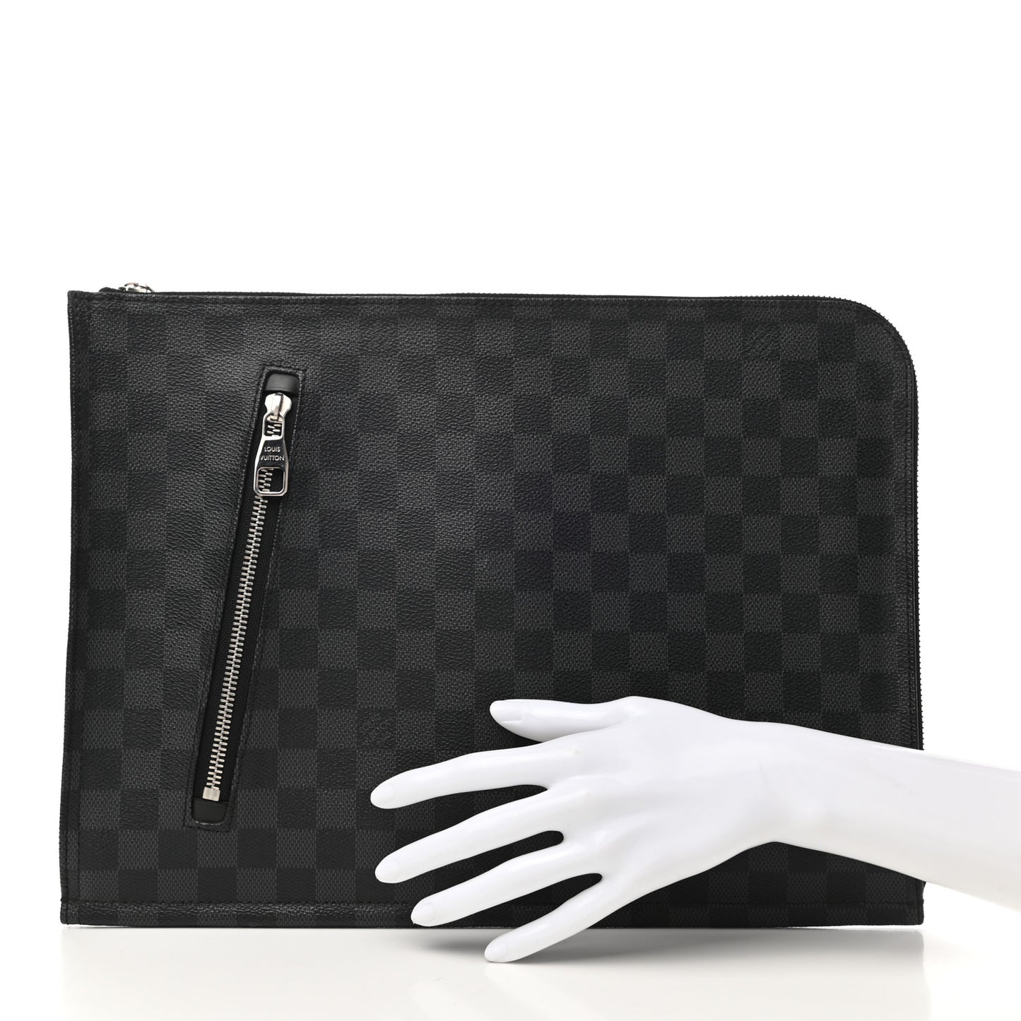 Damier Graphite Poche Documents Holder