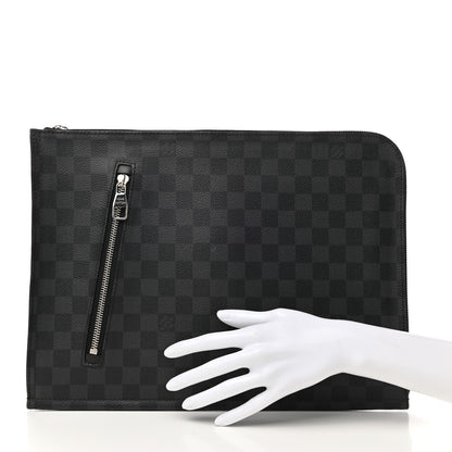 Louis Vuitton Damier Graphite Poche Documents Holder 2 of 8