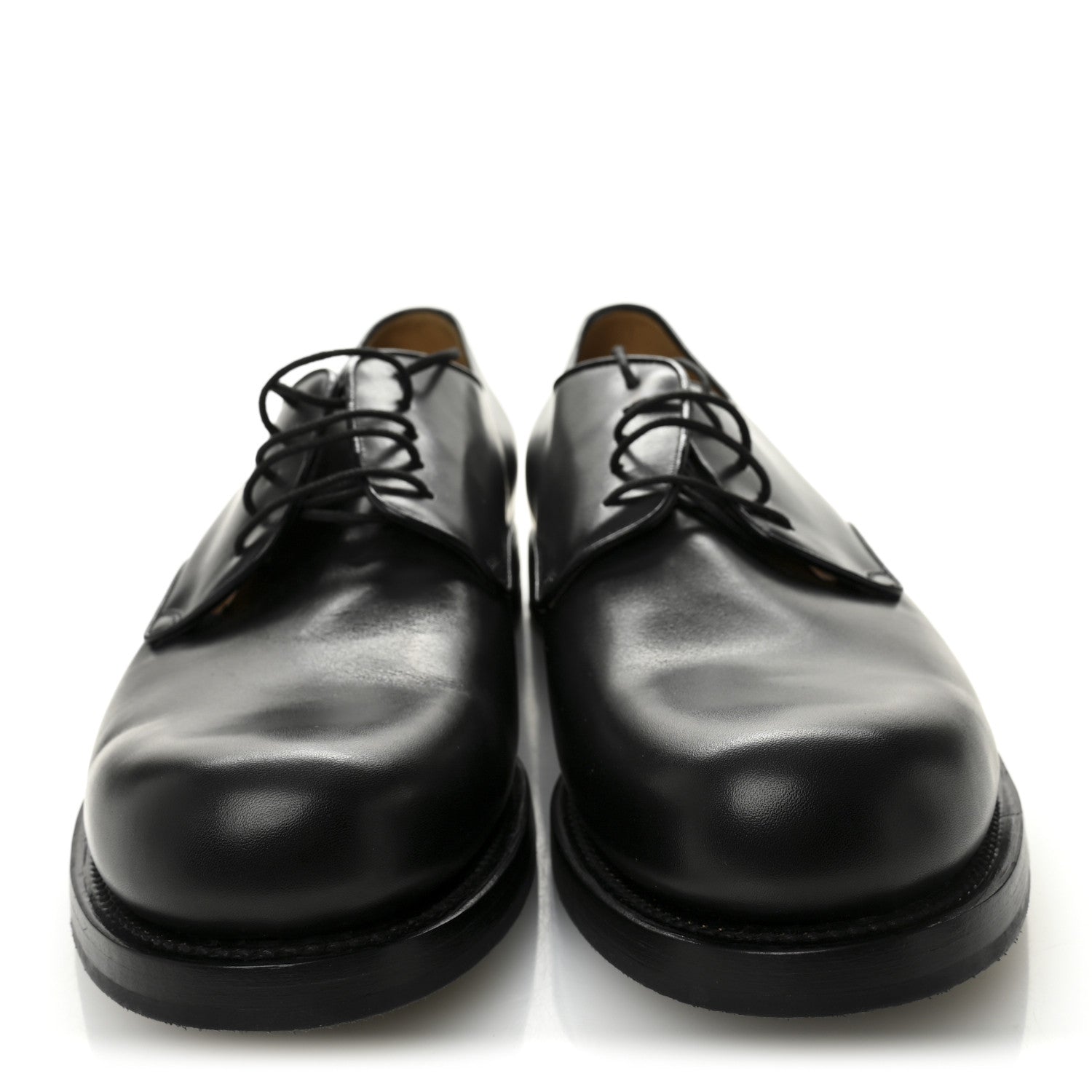 Gucci Knight Calfskin Mens Oxford Loafers 8.5 Black 2 of 8