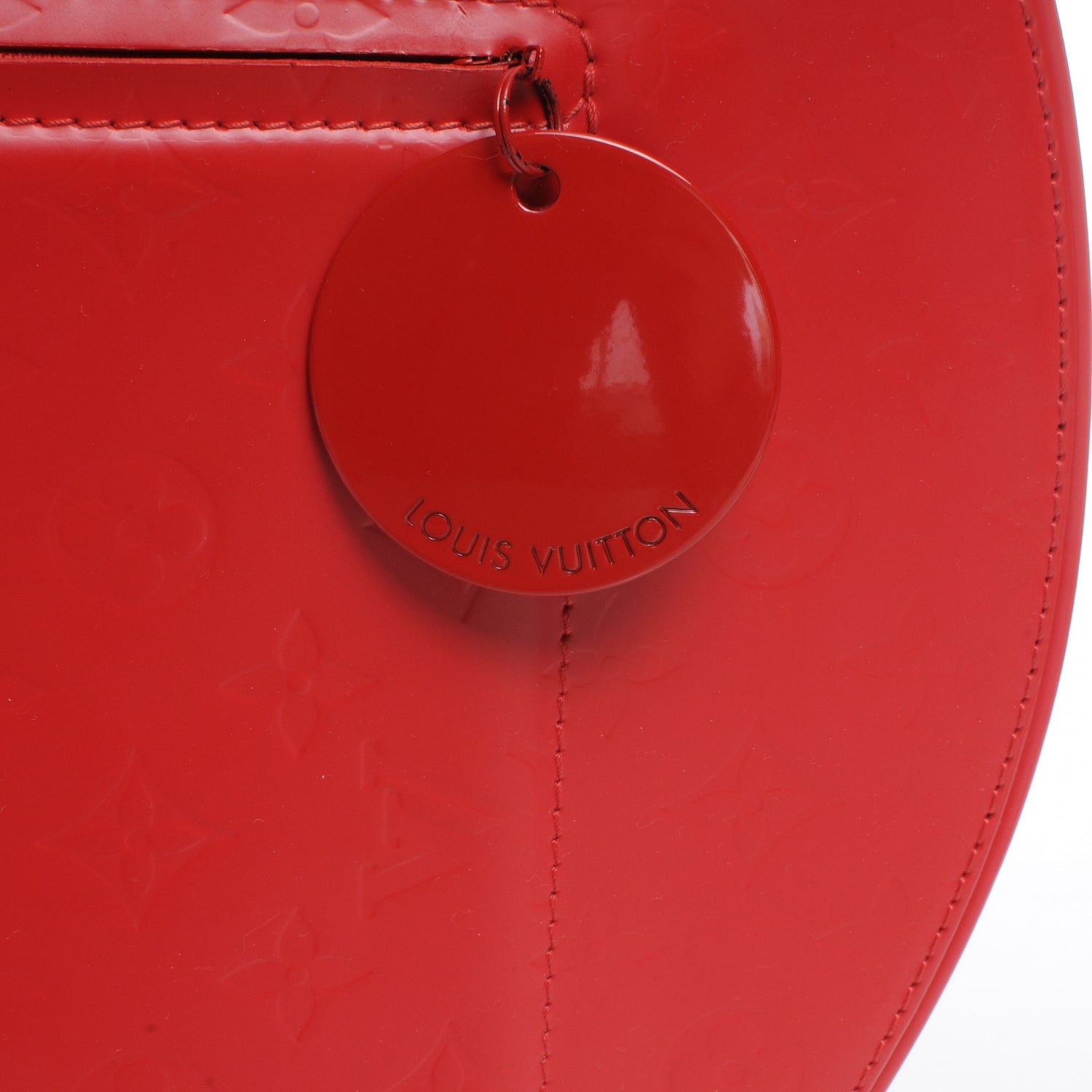 Louis Vuitton Monogram Op Art Roundy Red 5 of 8
