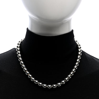 Tiffany Sterling Silver 10mm Hardwear Ball Necklace 2 of 4