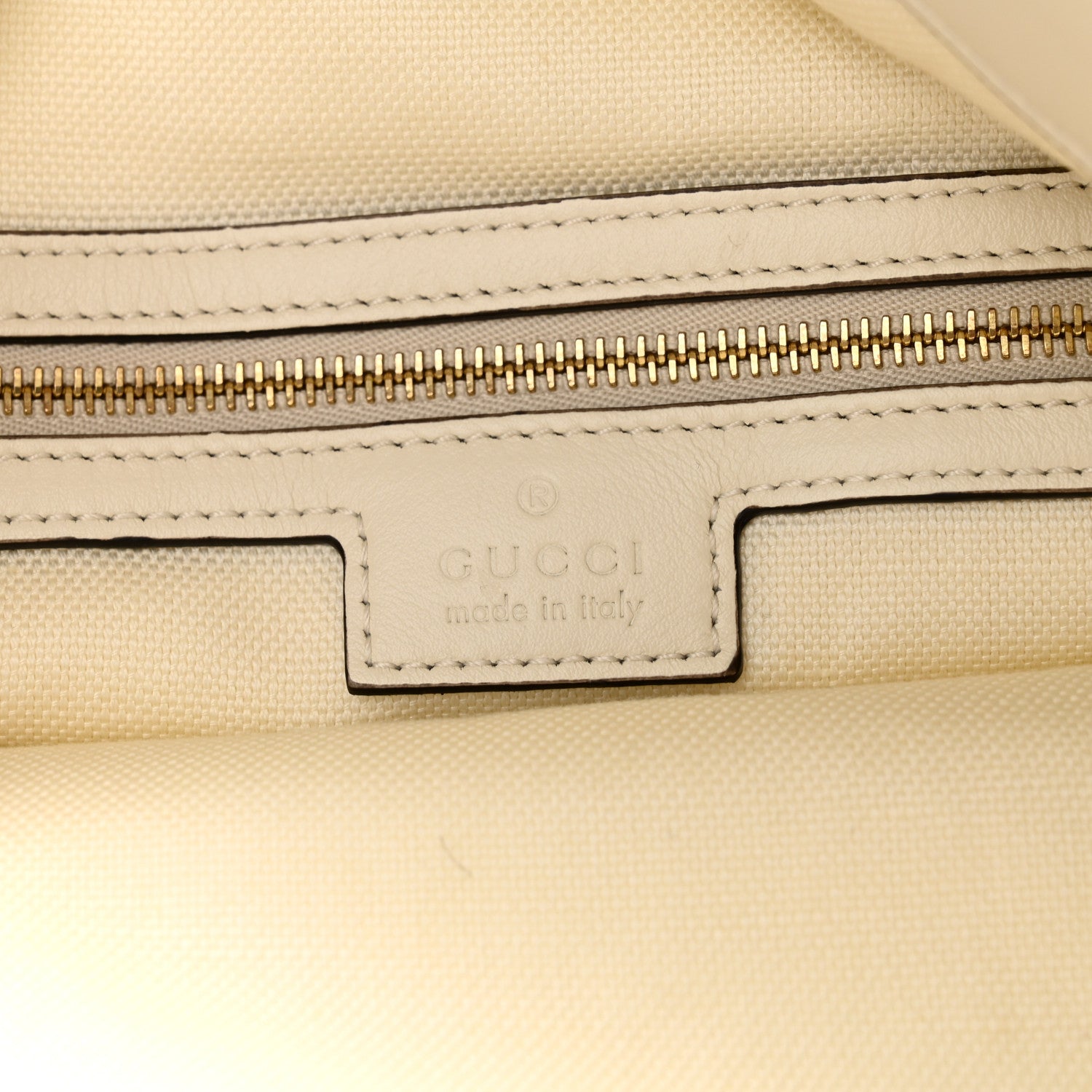 Gucci Calfskin Beatrix Horsebit Large Tote Bag Mystic White 6 of 10