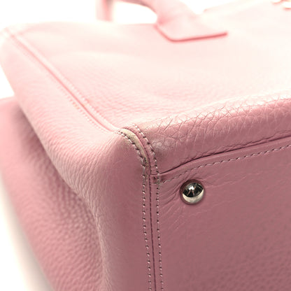 Chanel Calfskin Cerf Executive Shopper Tote Pink 11 of 16