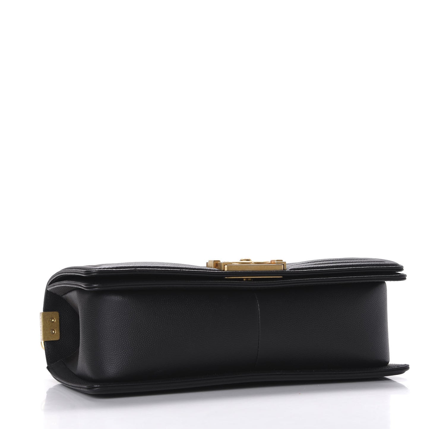 Caviar Quilted Medium Boy Flap Black