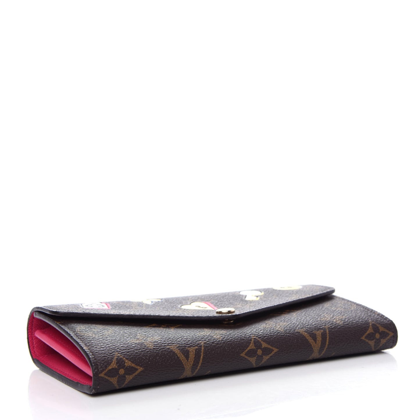 Monogram LV Love Lock Sarah Wallet