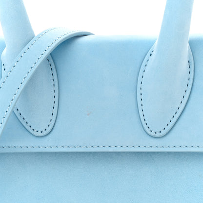 Jacquemus Nubuck Le Chiquito Moyen Light Blue 7 of 14