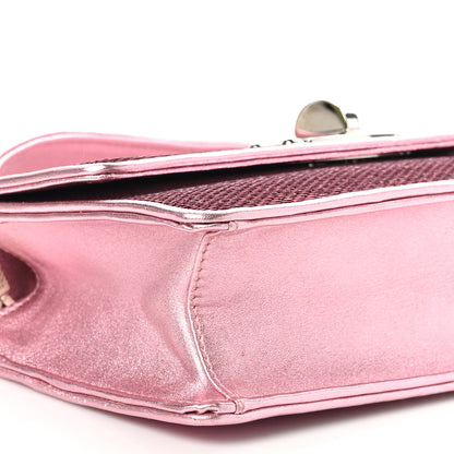 Miu Miu Paillettes Sequin Cleo Top Handle Rosa 7 of 8