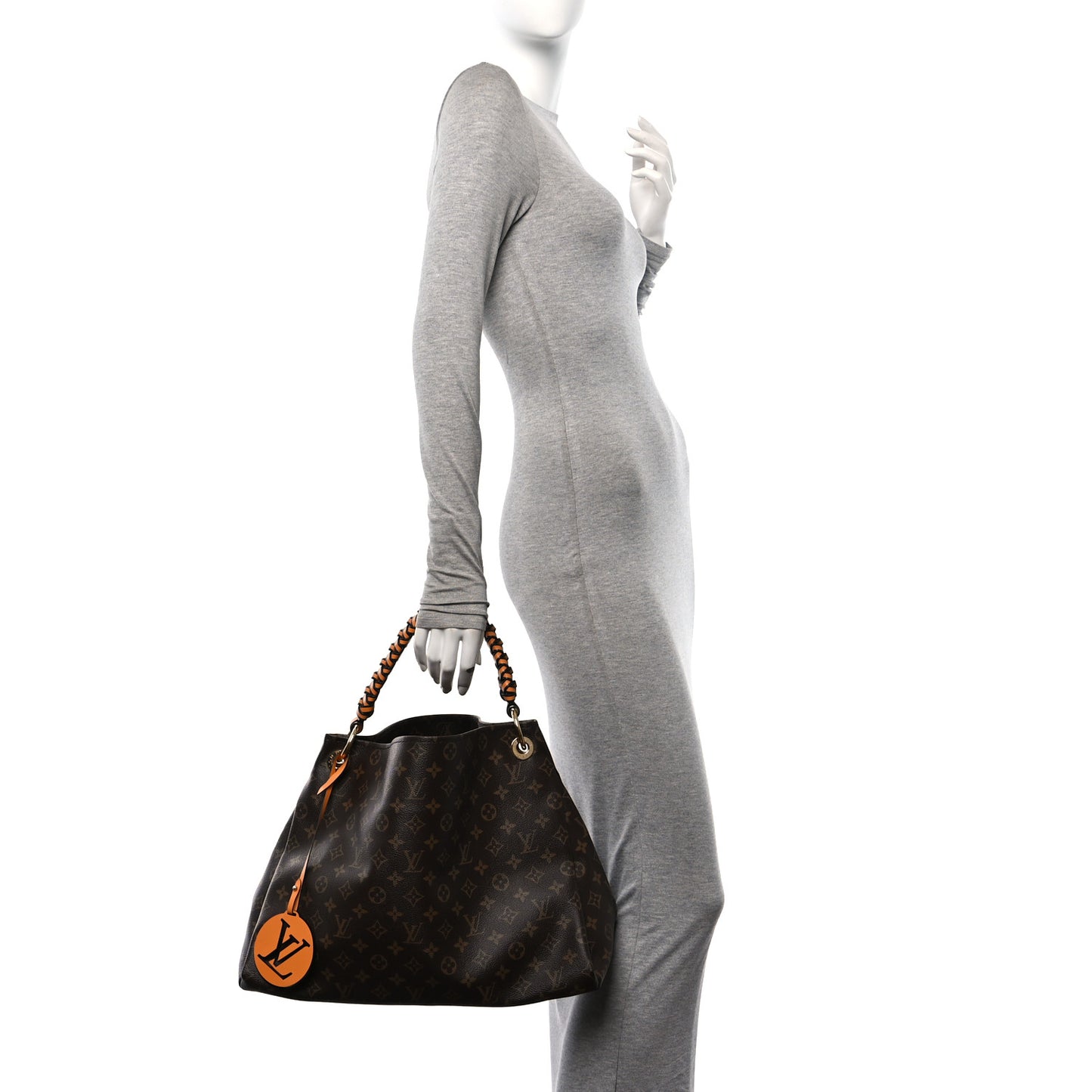 Monogram Braided Artsy MM Safran Imperial