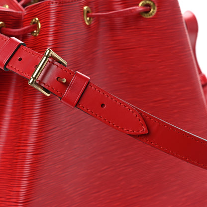 Louis Vuitton Epi Noe Castillan Red 12 of 13