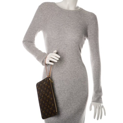 Louis Vuitton Monogram Neverfull MM GM Pochette 2 of 8