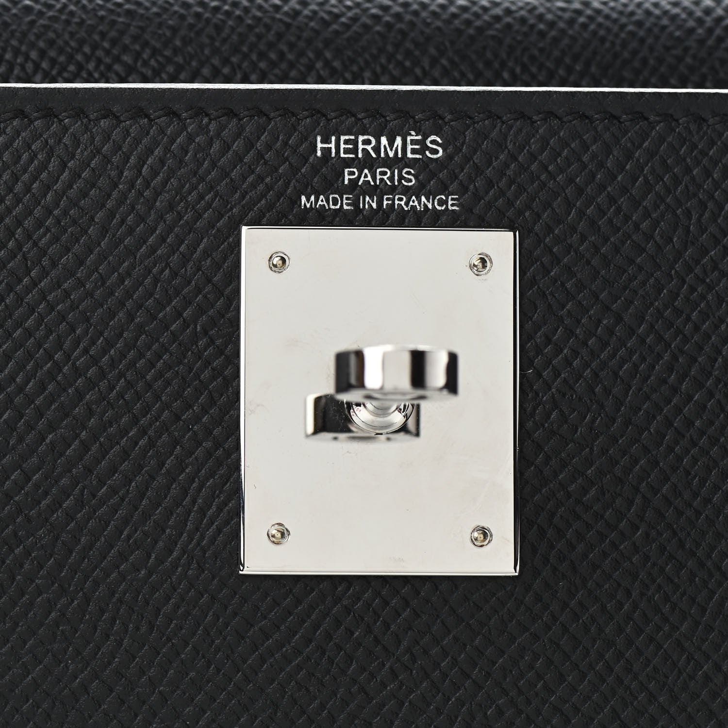 Hermes Epsom Kelly Sellier 28 Black 26 of 37