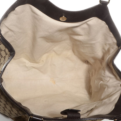 Gucci Monogram Large Sukey Tote Brown 5 of 7