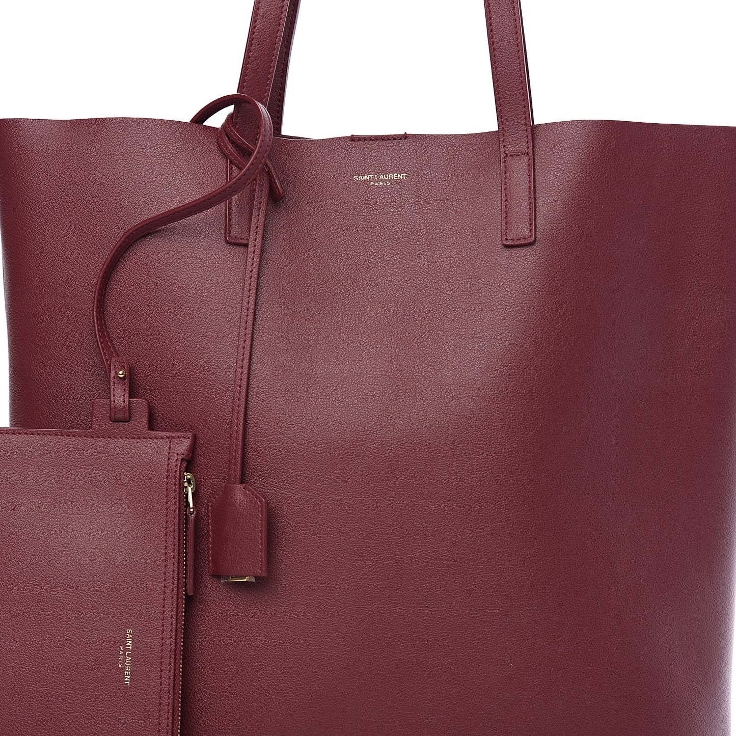 Calfskin Medium Shopping Tote Palissandre