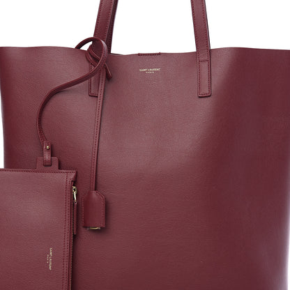Saint Laurent Calfskin Medium Shopping Tote Palissandre 7 of 9