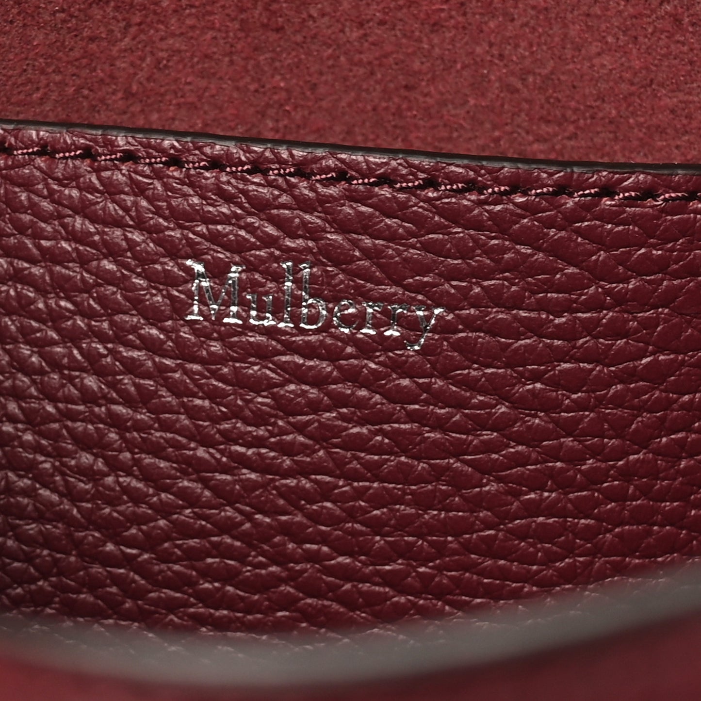 Small Classic Grain Mini Bayswater Black Cherry