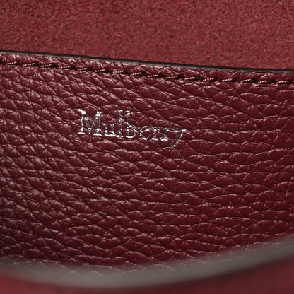 Mulberry Small Classic Grain Mini Bayswater Black Cherry 6 of 9
