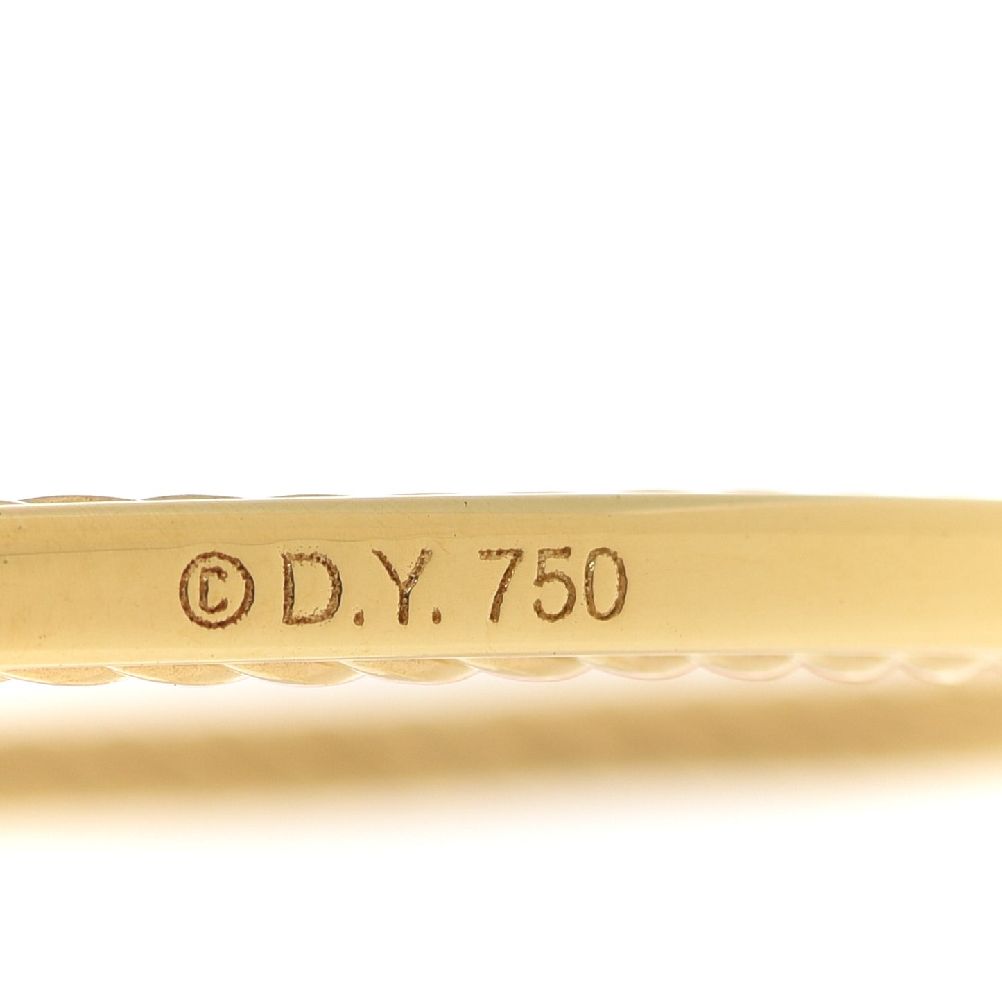 18K Yellow Gold Citrine Confetti Bangle Bracelet