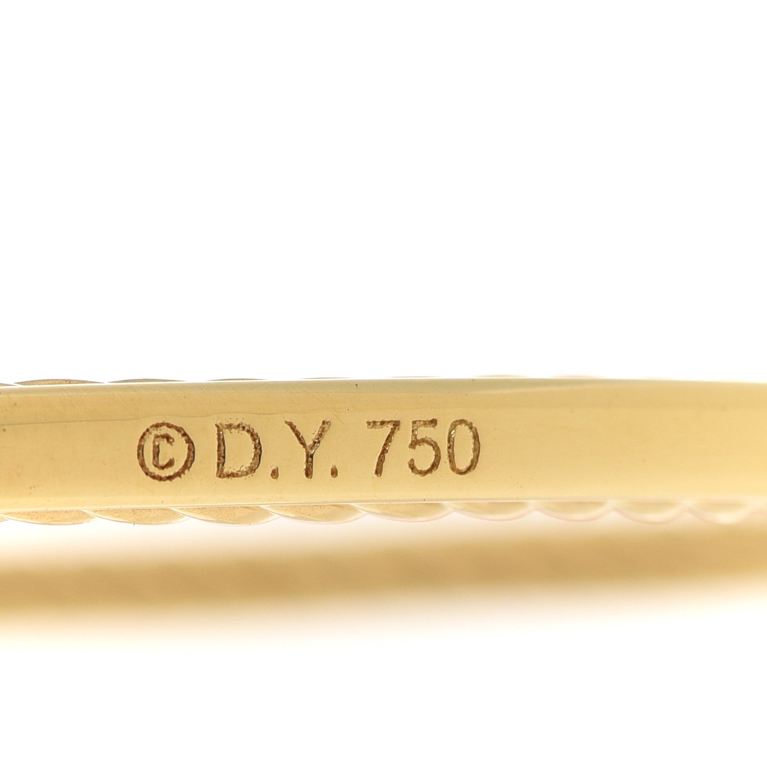 David Yurman 18K Yellow Gold Citrine Confetti Bangle Bracelet 3 of 4