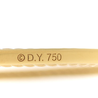 David Yurman 18K Yellow Gold Citrine Confetti Bangle Bracelet 3 of 4