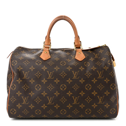Louis Vuitton Monogram Speedy 35 1 of 17