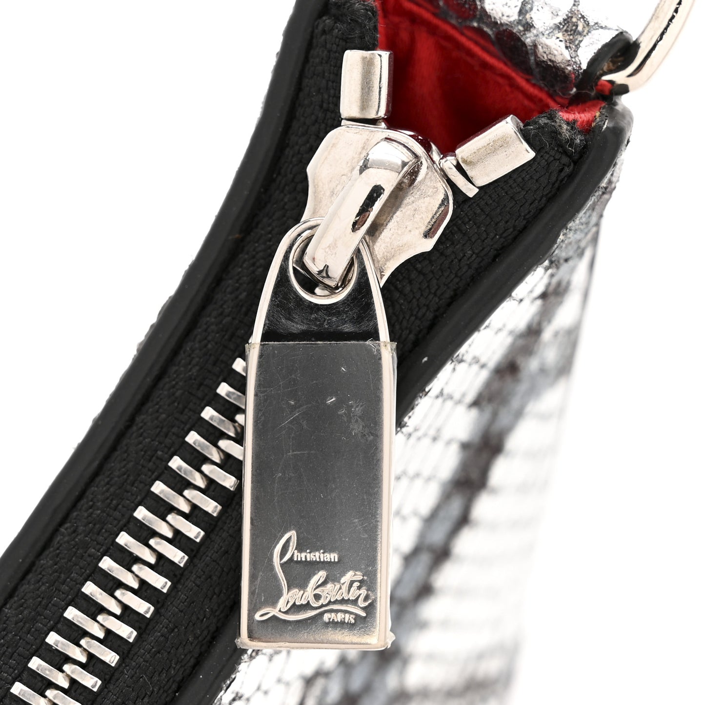 Calfskin Amazonia Loubila Mini Chain Shoulder Bag Multicolor